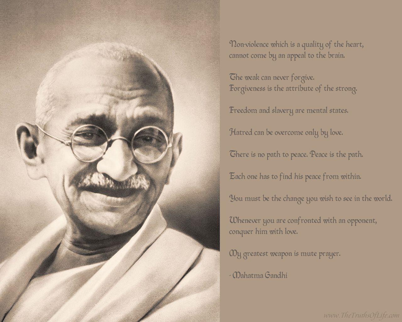 Bapu's relevance in the 21st century